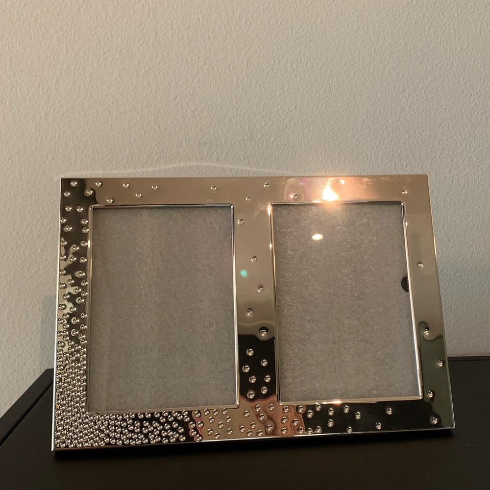 Nambe Dazzle Double Invitation Frame